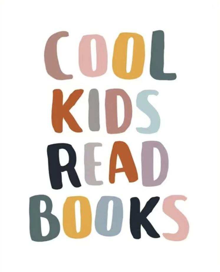 Cool Kids Read Books Print