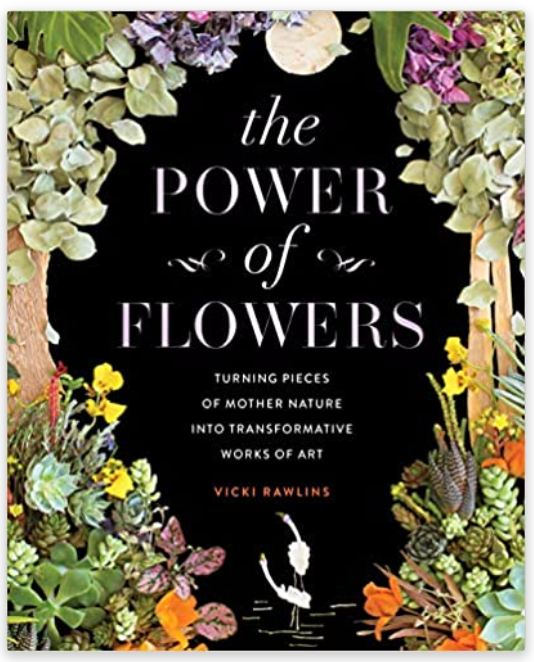 The Power of Flowers- Vicki Rawlins : Turning Pieces of Mother Nature into Transformative Works of Art [Hardcover]